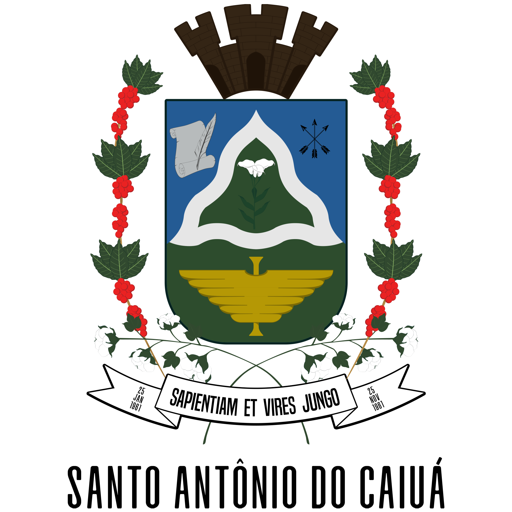 Logo da Prefeitura de SANTO ANTONIO DO CAIUA